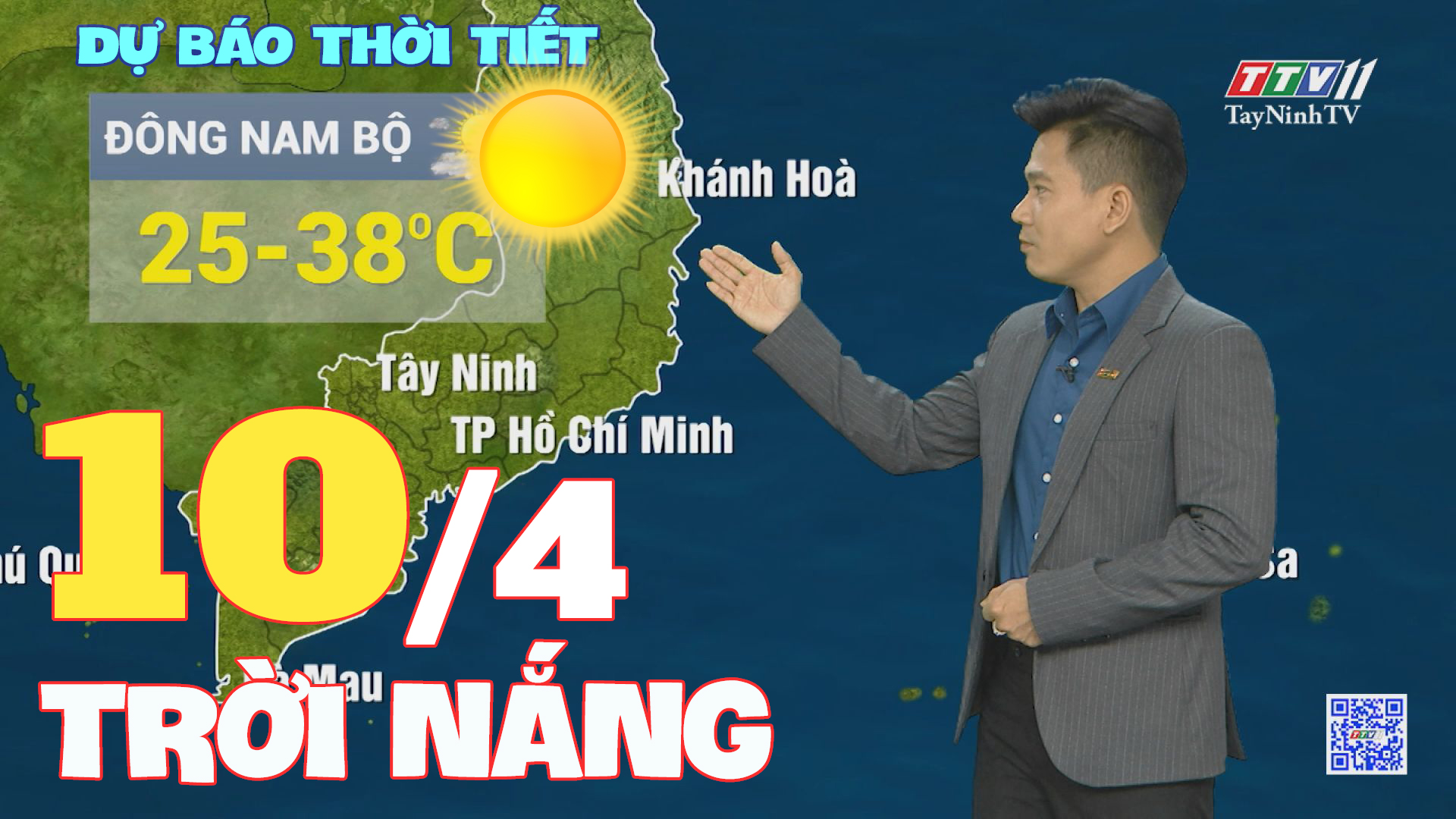Bản tin thời tiết 10-4-2024 | TayNinhTVEnt